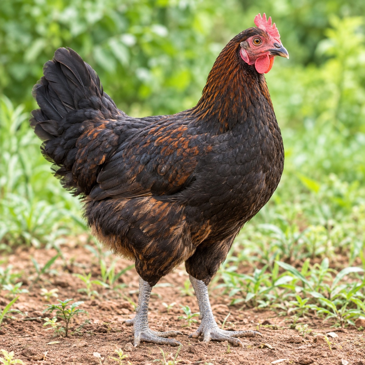 Mature Kuroiler Chicken