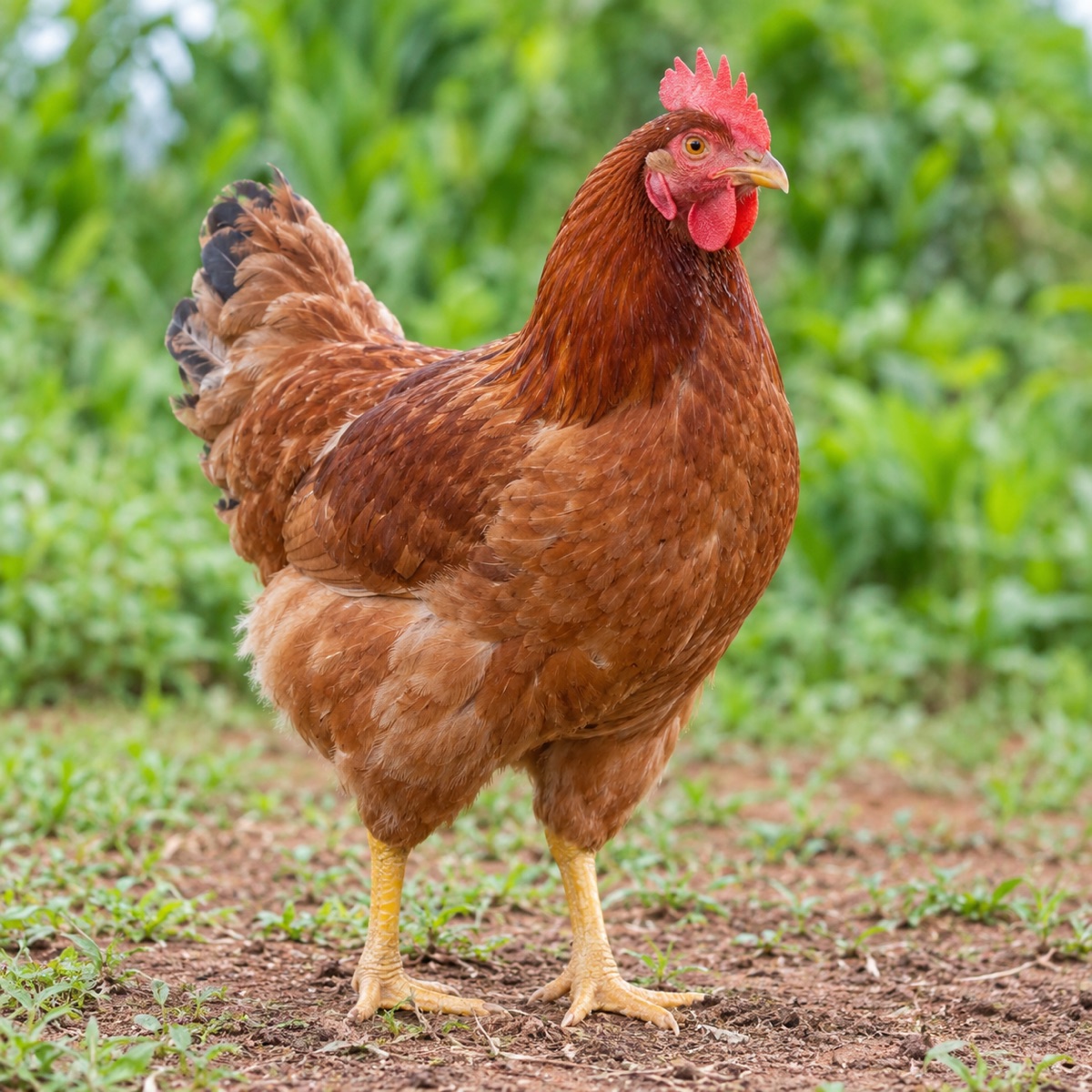 Mature Sasso Chicken